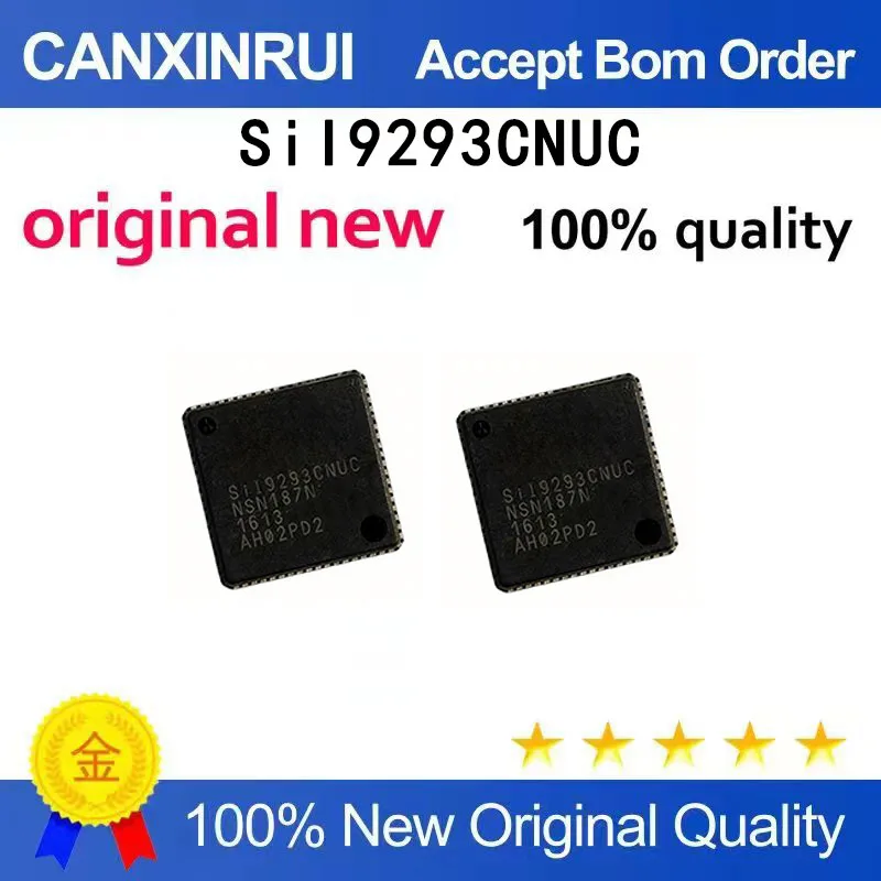 

(5-100 pieces)SiI9293CNUC SIL9293CNUC QFN72 SIL9293ACNUC 9293ACNUC SIL9022