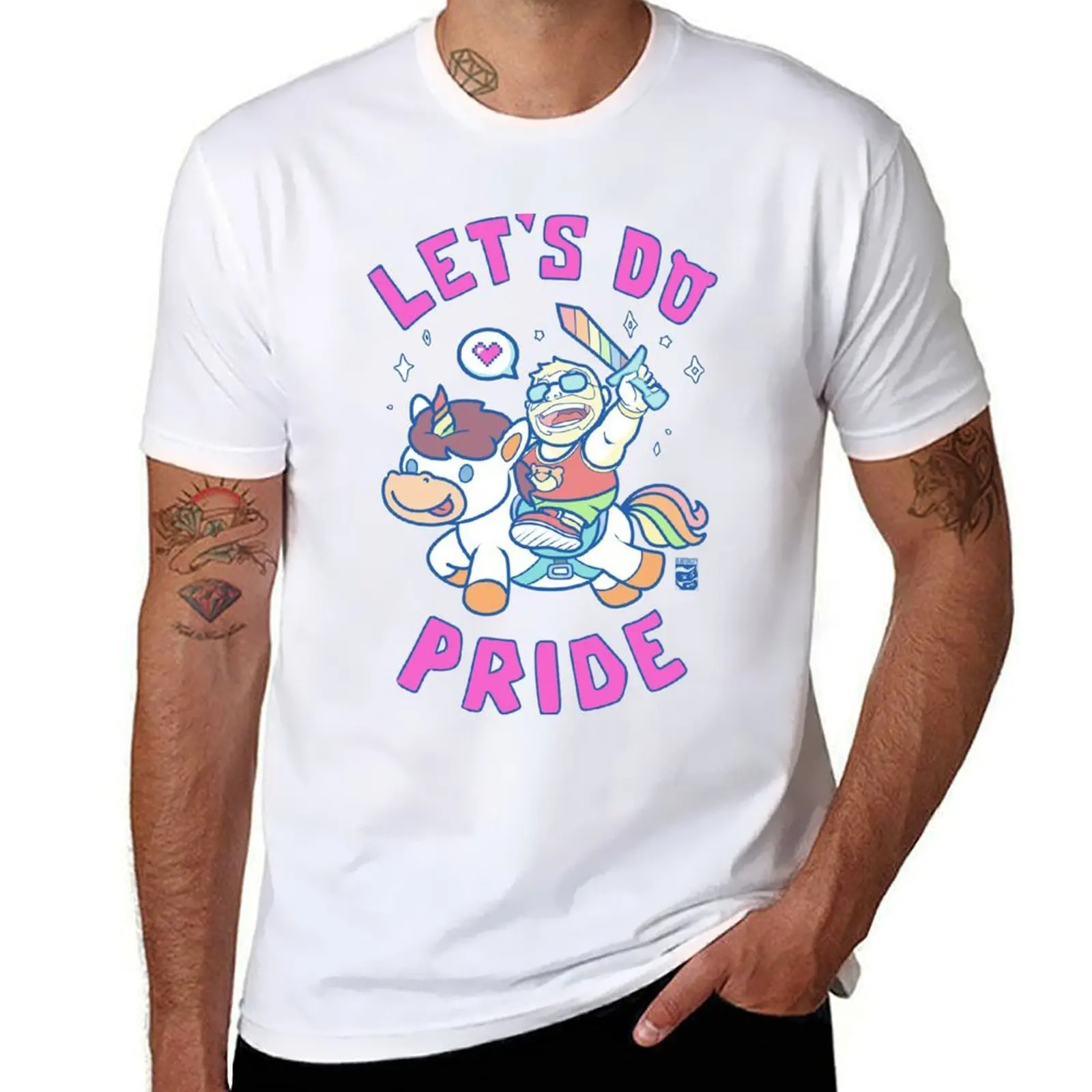 

LET'S DO PRIDE (BLOND HAIR) T-Shirt t shirt man plain man t shirt graphic T-Shirt