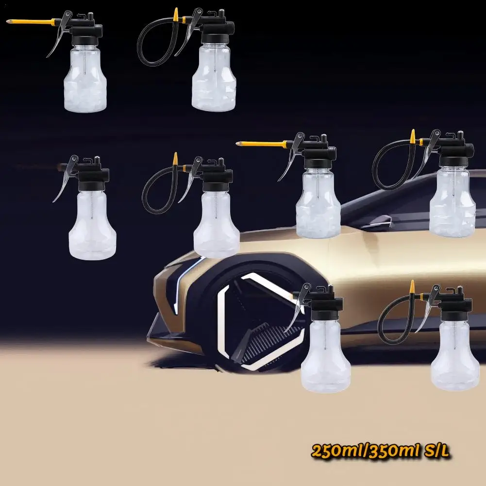 

250 мл/350 мл 2 размера масляная банка масленка смазочное масло пластиковый машинный насос насос высокого давления масленка смазочный пистолет автомобильный инструмент