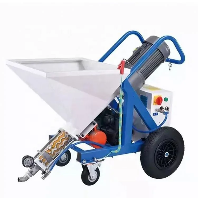 High Power Building Waterproof Coating Spraying Wall Putty Machine Factory Supply