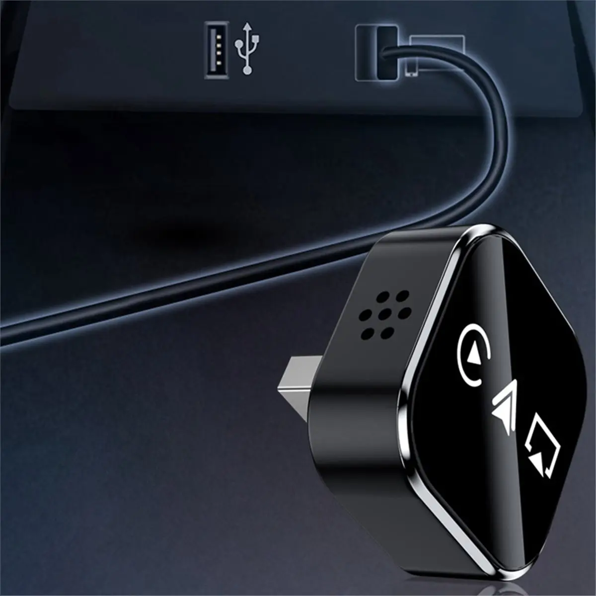 Can buy Wireless Carplay Adapter 3in1 Airplay Carplay Android Auto Smart AI Box USB Dongle Plug Play Wired Carplay to Wireless B