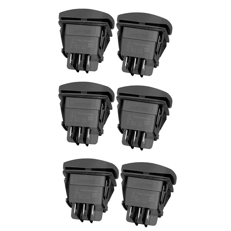 6 Pcs Forward/Reverse Switch For Club Car DS And Precedent 48V Electric Golf Cart Accessories,101856001 101856002