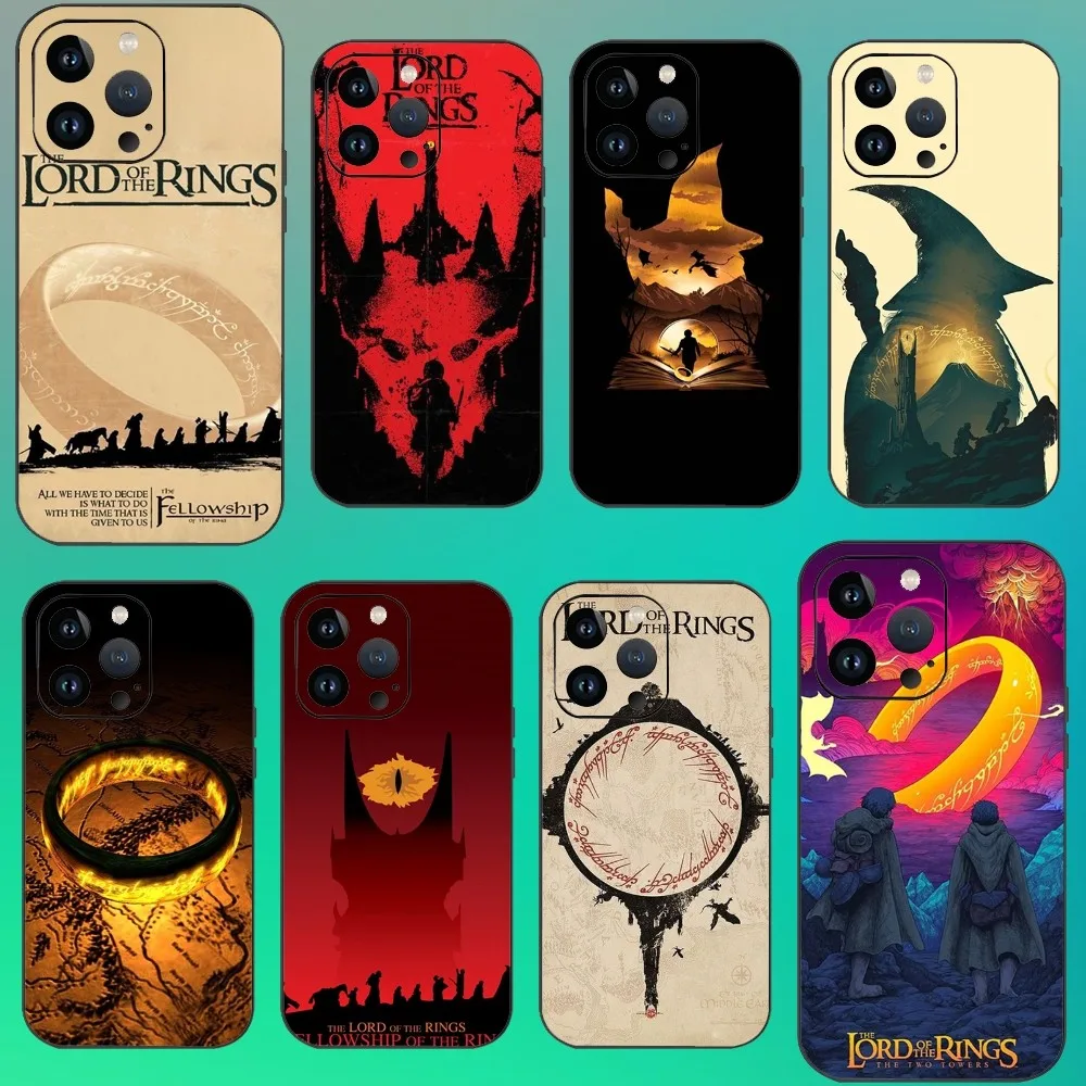 Movie The L-Lord R-Rings Phone Case For Iphone 16 15 11 13 14 Pro Max 7 8 Plus X Xr Xs Max 12mini Cover Case