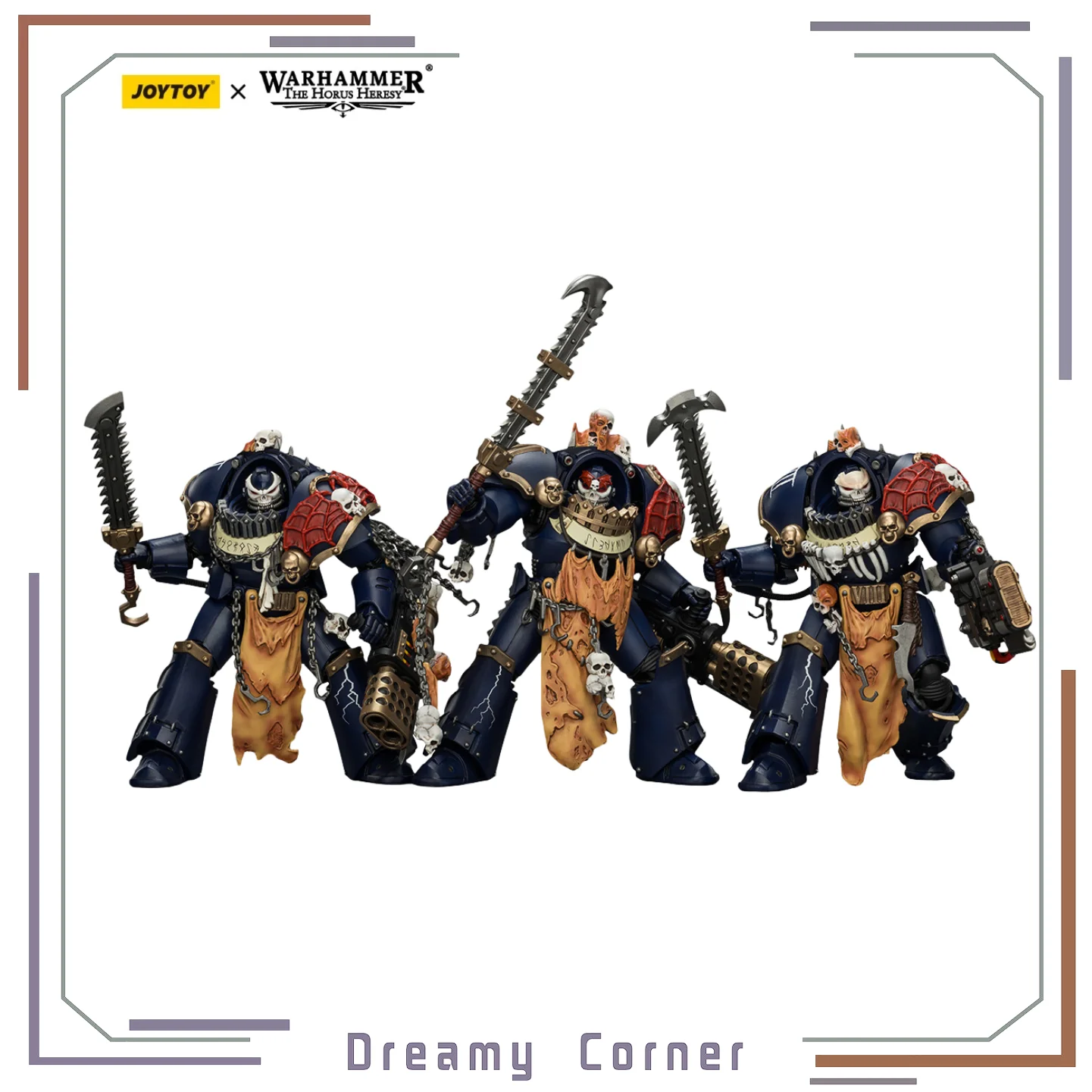 

【Pre-sale】JOYTOY Warhammer 40K Night Lords Contekar Terminator Dissident 1 2 1/18 Action Figure