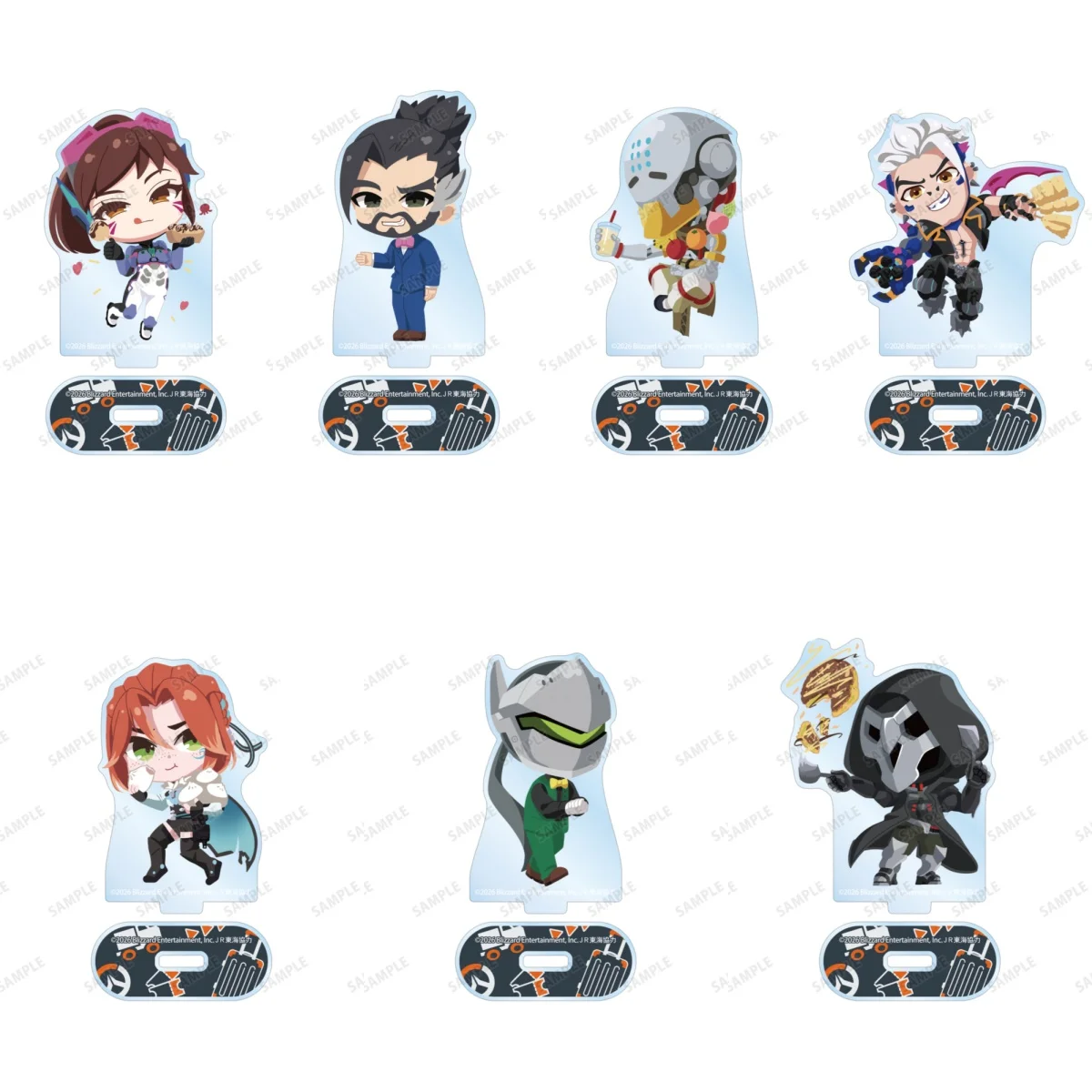 Hot Game Acrylic 10cm Stand Model Plate Keychain Figure Doctor Standing Sign Desktop Decor For Student Prize Gift