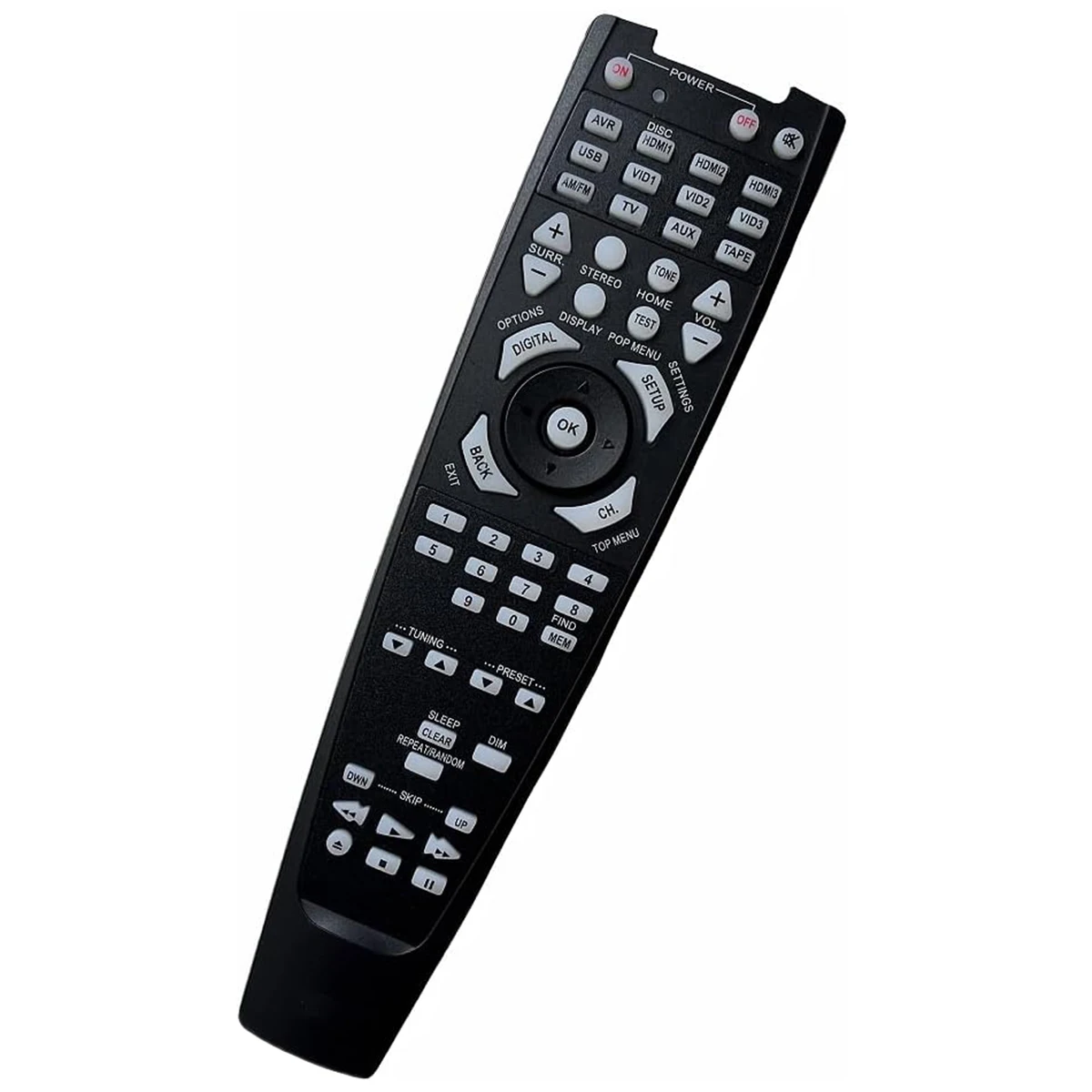 New Remote Control Fit For Harman Kardon AVR160 AVR1600 AVR165 AVR2000 AV Amplifier Audio