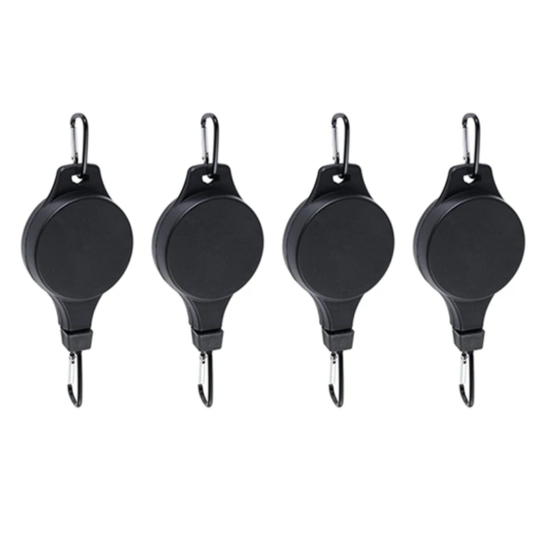 

Plant Pulley Retractable Hanger Plant Pulley Adjustable Height Wheel For Hanging Plants Indoor(4PCS)