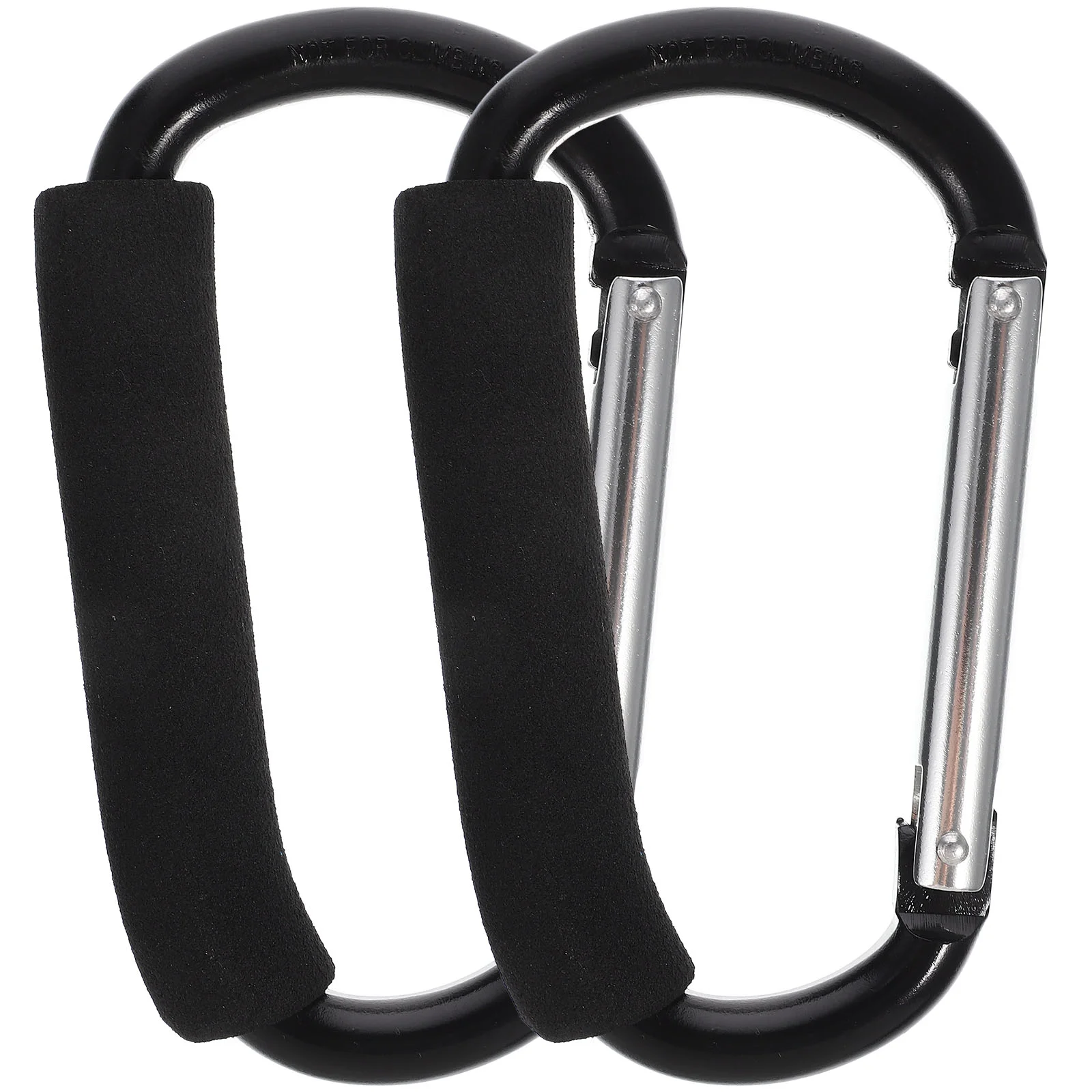 

Cart Hook Outdoor Carabiners Hanger for Stroller Portable Baby Hooks Convenient Hangers Large Shopping Bag Coat