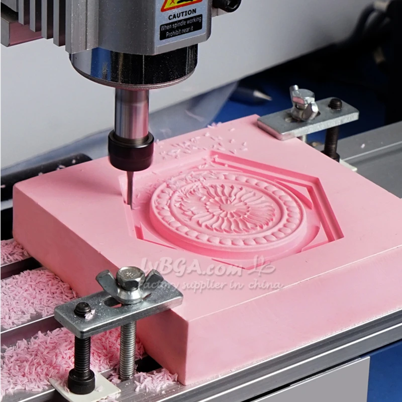 

Гравировальный станок с ЧПУ LYBGACNC XC-21D 300W, 3/4 оси (опционально), для фрезерования и резки алюминия, пластика, акрила, дерева (DIY)