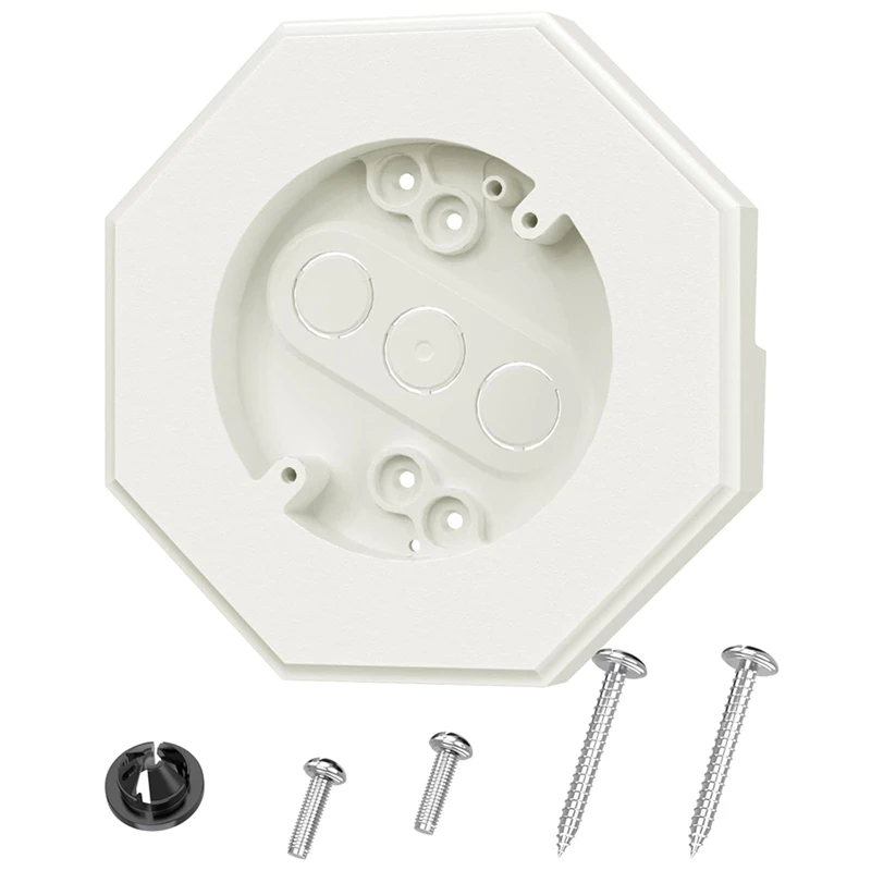 

Octagon Siding Mounting Kit, 8141 Vertical Siding Lamps Mounting Plate Siding Light Blocks For 1/2Inch Lap Siding