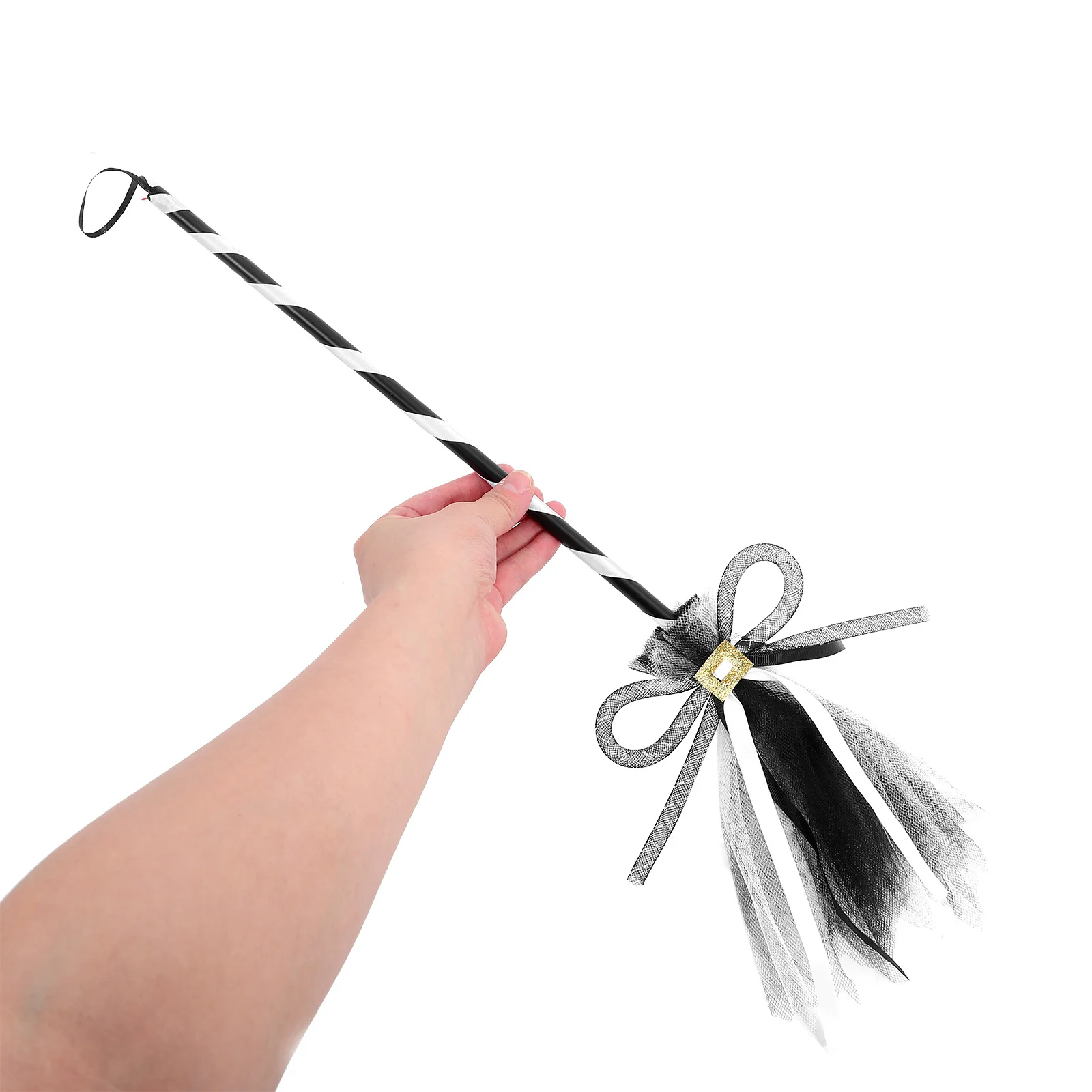 دعامة ديكور الهالوين من Broomstick للحفلات التنكرية وديكور الحفلات التنكرية