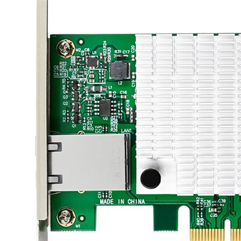 Imagem -06 - Placa de Rede Gigabit de Porta Única St7375 Mgig Aqc113c Pcie 4.0 x4 10 Gigabit Ethernet Nic