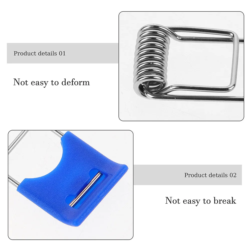 50Pcs Recessed Light Spring Clips Downlight Panel Lamp Holder Secure Fastening Easy Positioning for LED Ceiling Lighting