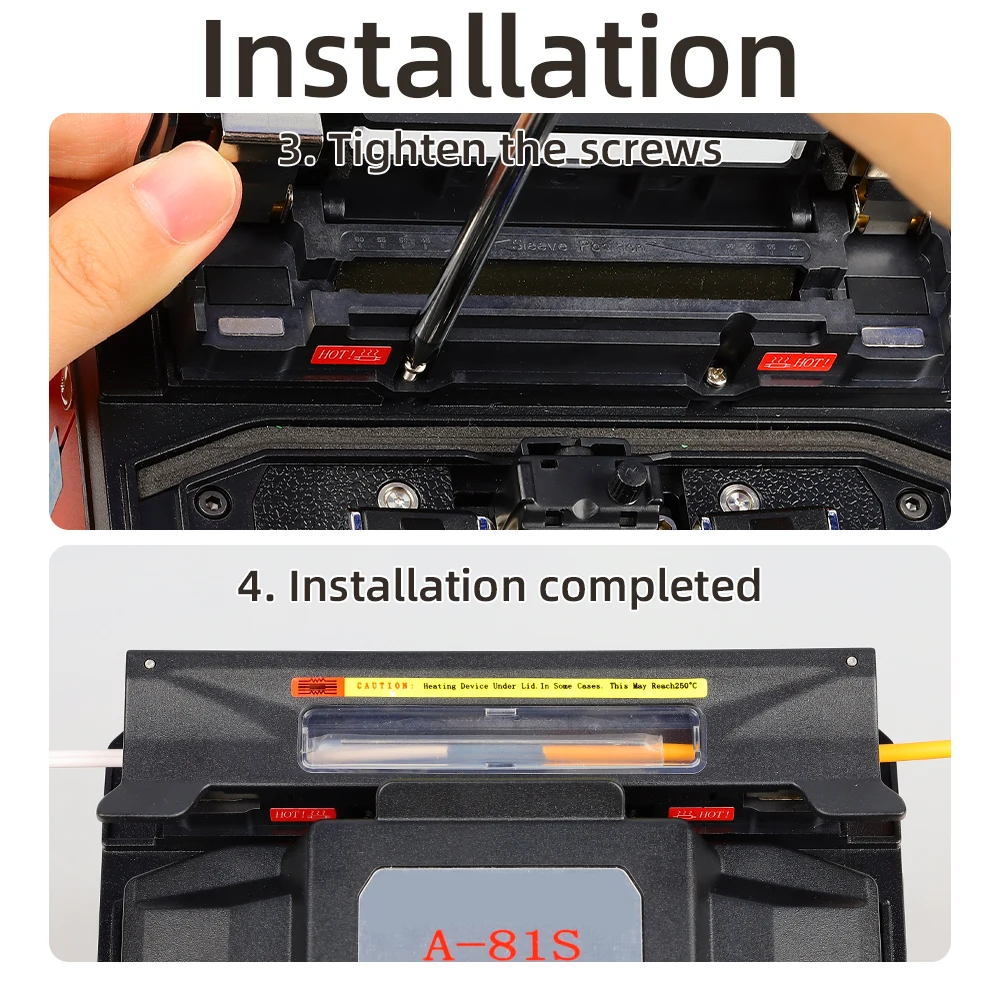 fiber fusion splicer original accessories heating tank FS-60F/A-87S/A-81S/A-88S/A-80S heating furnace