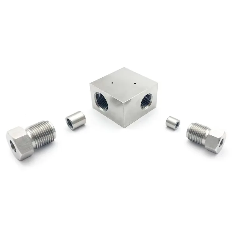 

Water Jet Cutting 60k 1/4 and 3/8 elbow connector adapter