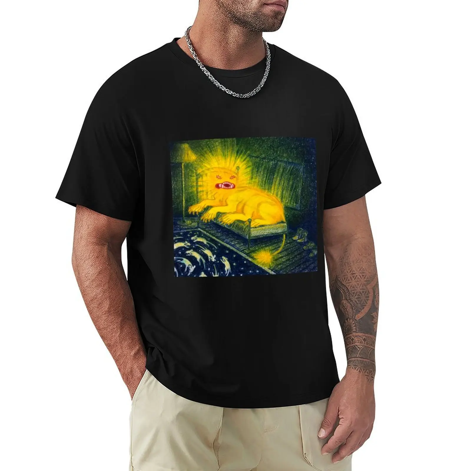 The angel came to me in a fever hallucination, perched upon my bed as I returned from the bathroom. T-Shirt