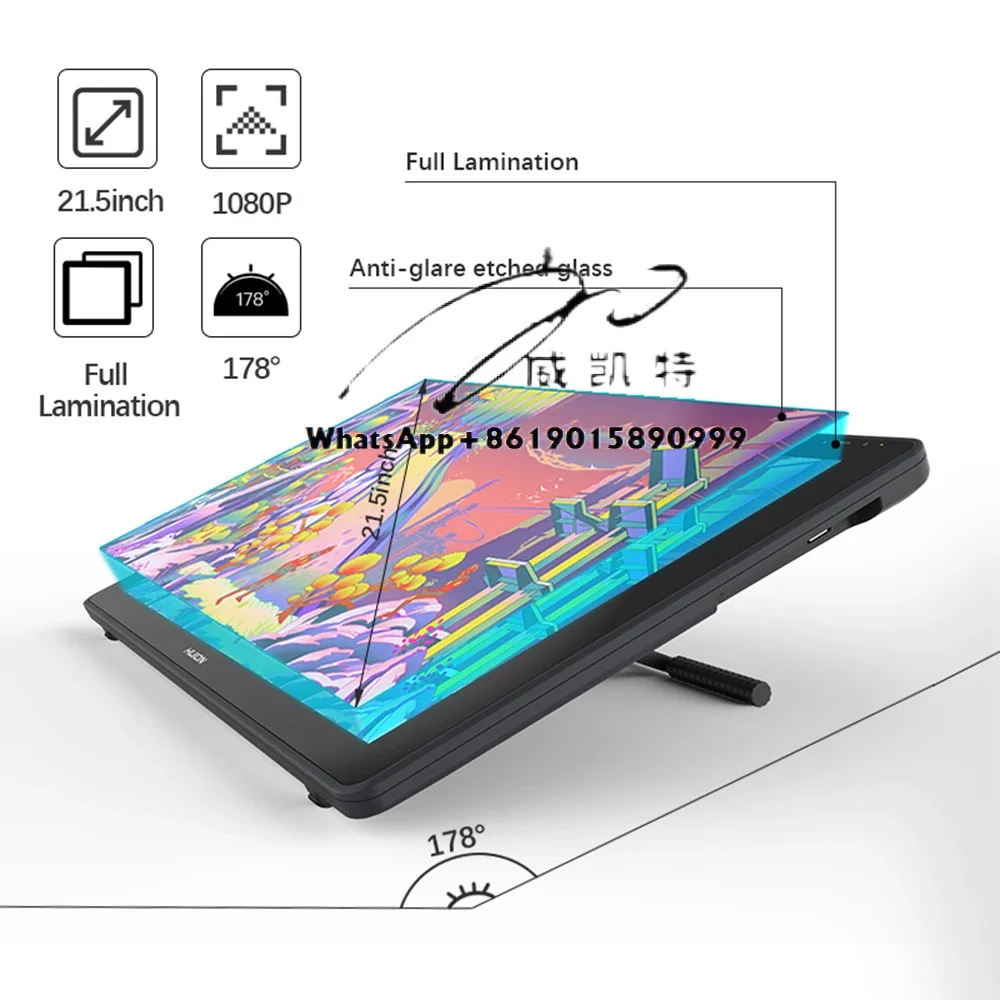 Animación Profesional Digital Graphic Tablet Tableta Grafica Signature Pad Dibujo