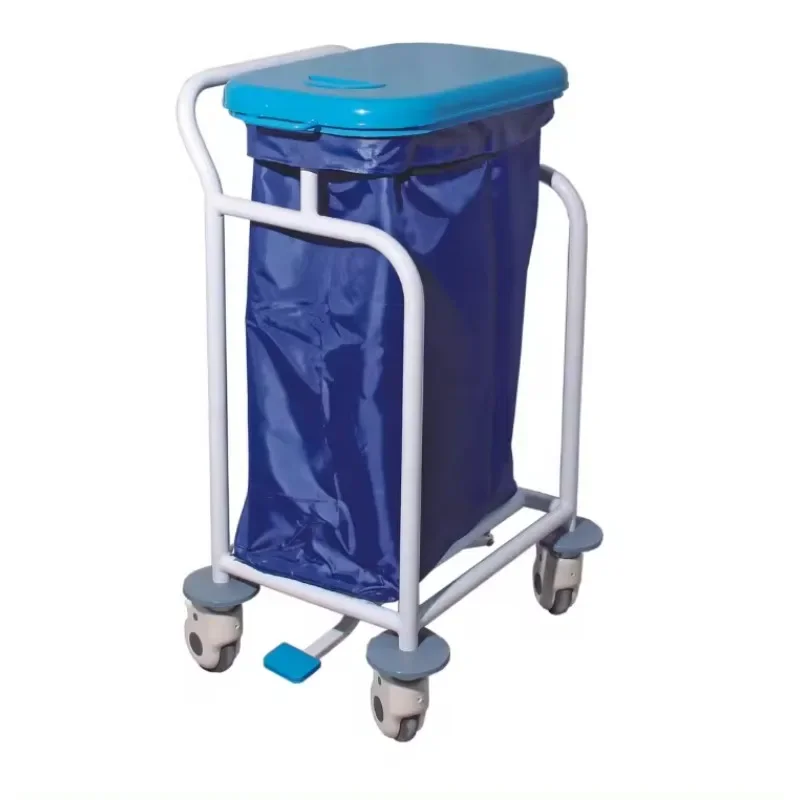 For Laundry Linen Trolley Hospital Laundry Double Bin Dressing