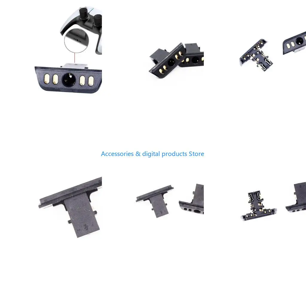 77JD Repair Parts For Game Controller Headphone Connector Port Plug Socket 3.5mm Game Console Repair Accessories