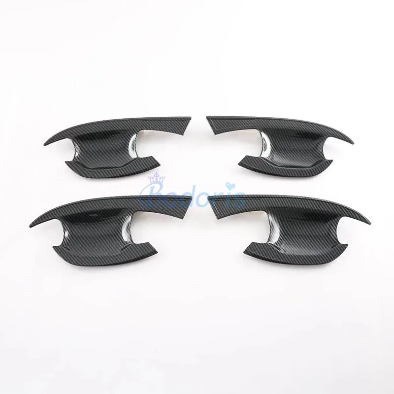 

Для Kia Sportage NQ5 2021 2022, корейская версия, цветные дверные ручки из углеродного волокна, панели, держатель для литья, аксессуары для отделки