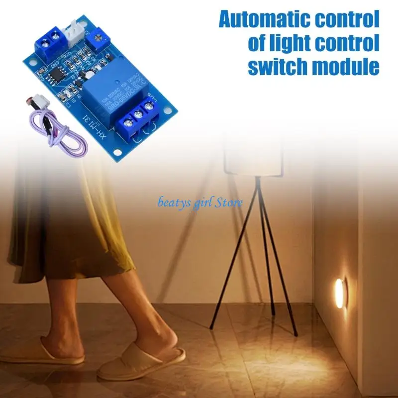 C7AB Auto Light Dimming Control Switching Module With Light Detection For DC5V/12V Systems Compatible for LED Lights And Fan