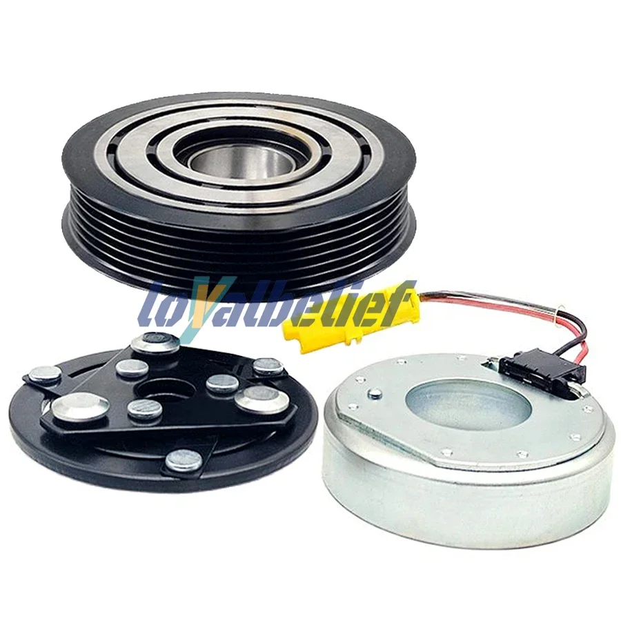 

Компрессор кондиционера в сборе с муфтой для Citroen C-Elysee 2012-2015, для Peugeot 301 1.6L 9806599380 JSR11T602078 9676011680