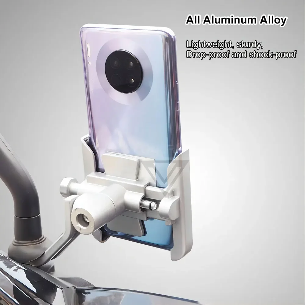 حامل هاتف للدراجات النارية حامل من سبائك الألومنيوم لملحقات CFMOTO 450 NK CF MOTO 450NK NK450 CF450NK 2023 2024 2025