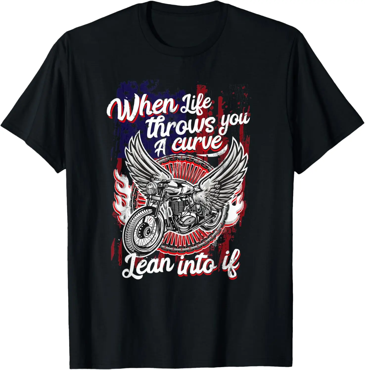 

Vintage motivational biker funny quote T-Shirt Motorcycle