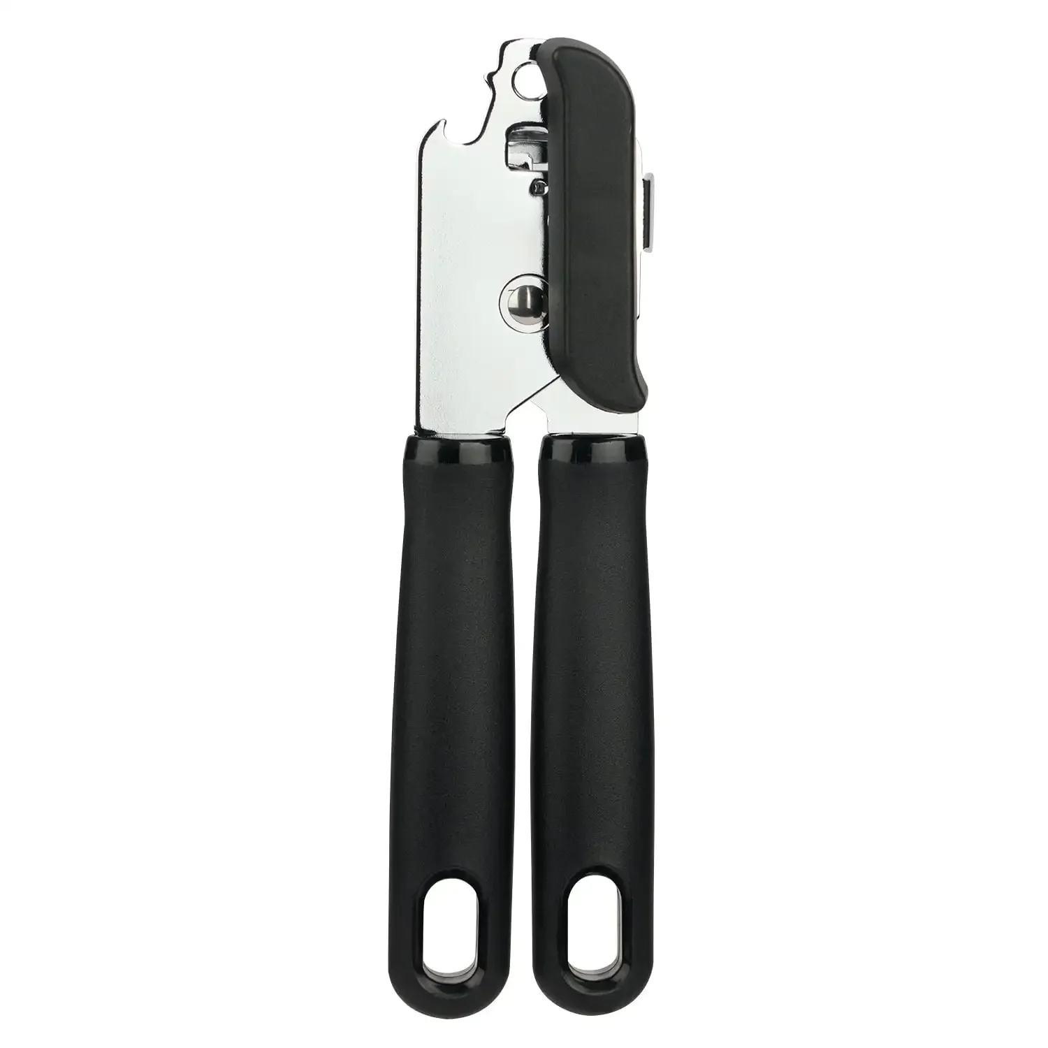 

2 Ply Hot Sale. Manual Can Opener with Integrated Bottle Opener,Black.Free shipping