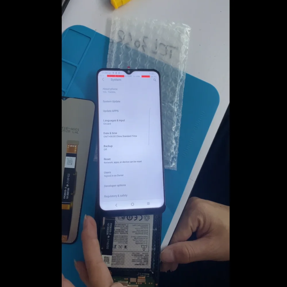 Pantalla LCD para TCL 20L+ T775H T775B, Pantalla Táctil Digitalizadora para TCL 20L 20 Lite T774H T774B LCD TCL 20S T773H T773O LCD