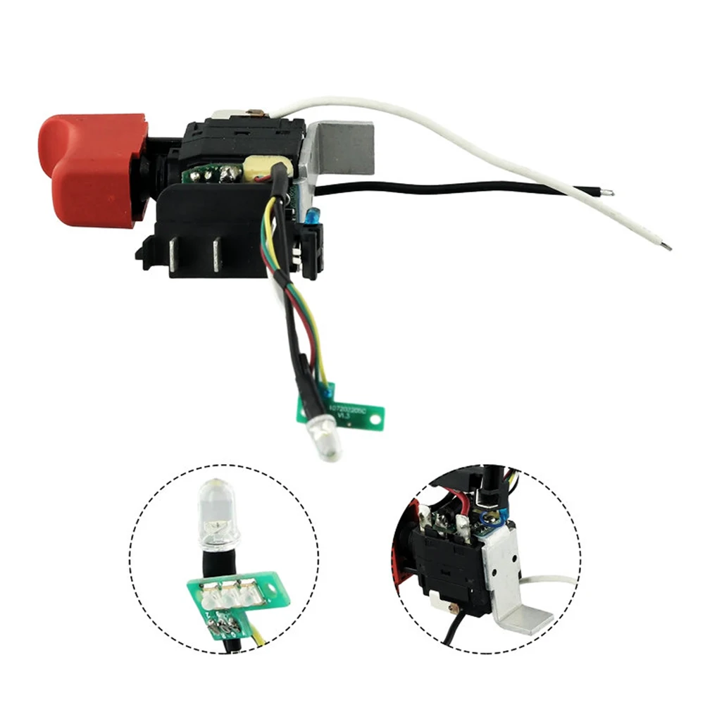 

1pc 343412370 Switch Replacement Spare Part For 10.8 Vdc Switch Cordless Drill Driver Power Tool Parts