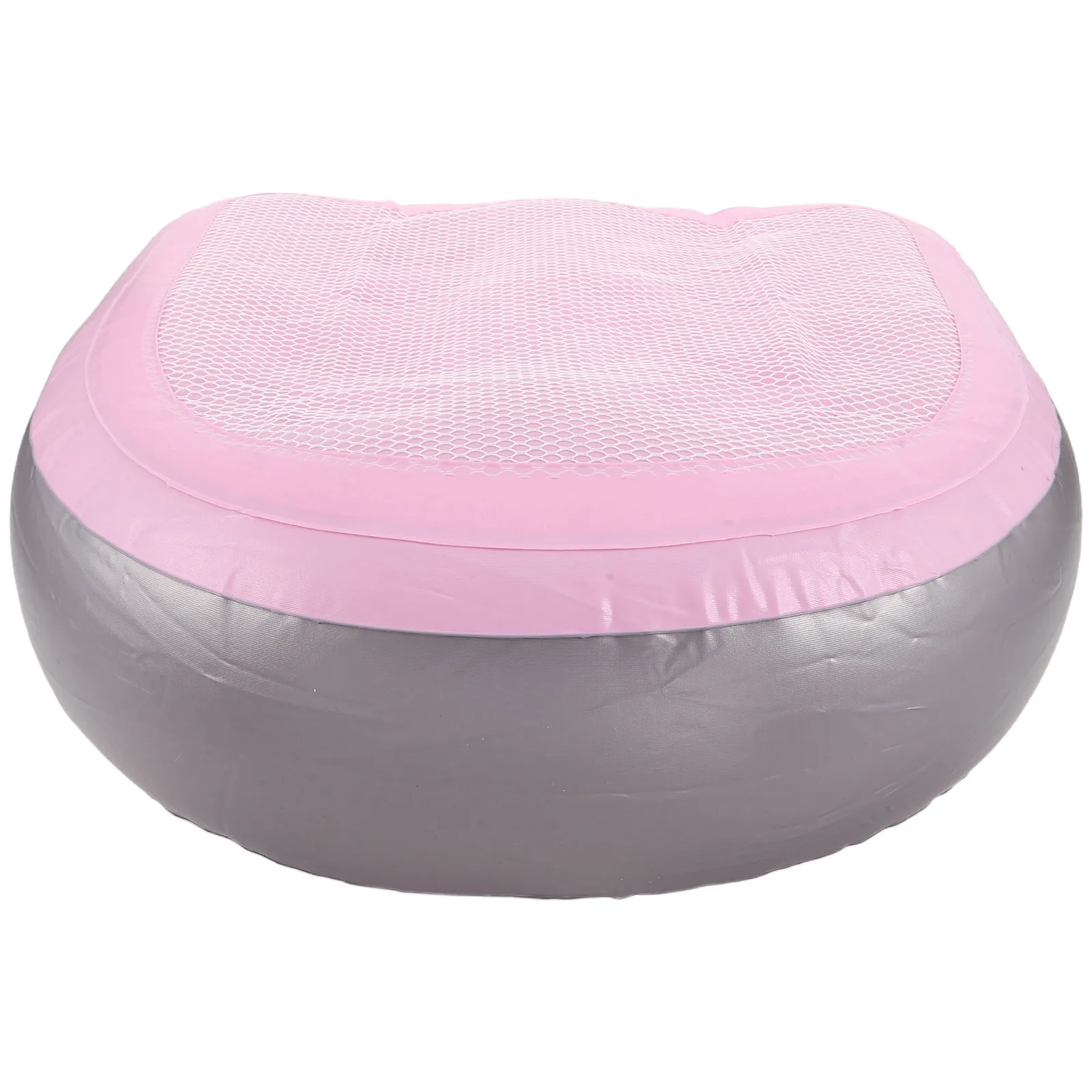 Dual Purpose Inflatable Spa Seat Adjustable Water Filled Non Slip Mesh Cushion for Bathtub Hot Tub Adults Ergonomic Booster