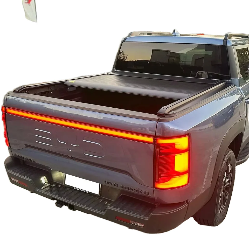 

New Roll N Lock Roller Lid for BYD Shark 6 Heavy-Duty Electric Retractable Shutter Cover Aluminum