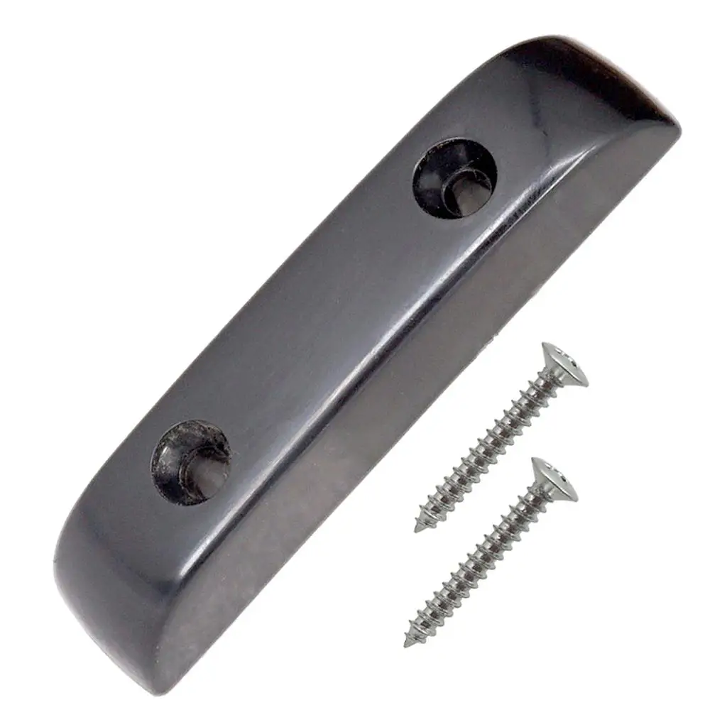 Finger Thumbrest Plastic Bass Guitar Parts Kit Iron Copper Material with Mounting Screws for Precision Jazz Bass view 2