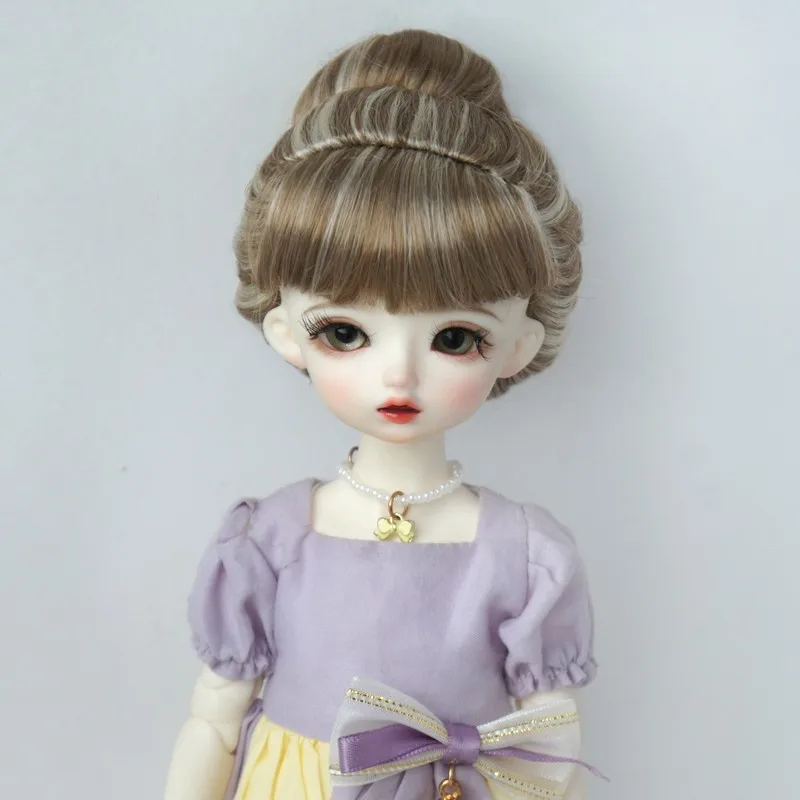 

Волосы куклы Jusuns JD643 6-7 дюймов 7-8 дюймов 1/6 YOSD 1/4 MSD Пучок Золушки Синтетический мохер Волосы персонажа BJD Аксессуары для кукол