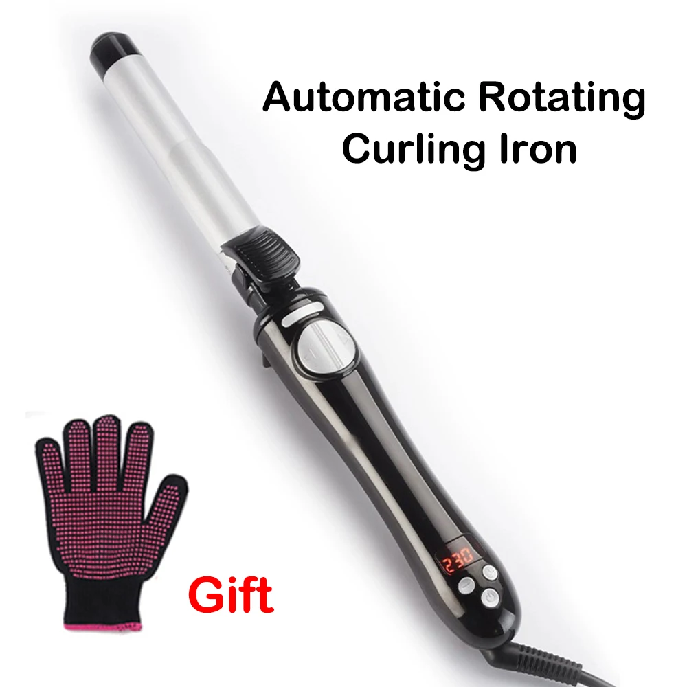 

2023 New 25mm Automatic Rotating Curling Iron Ceramic Barrel Hair Curlers Wave Hair Styling Appliances Tools