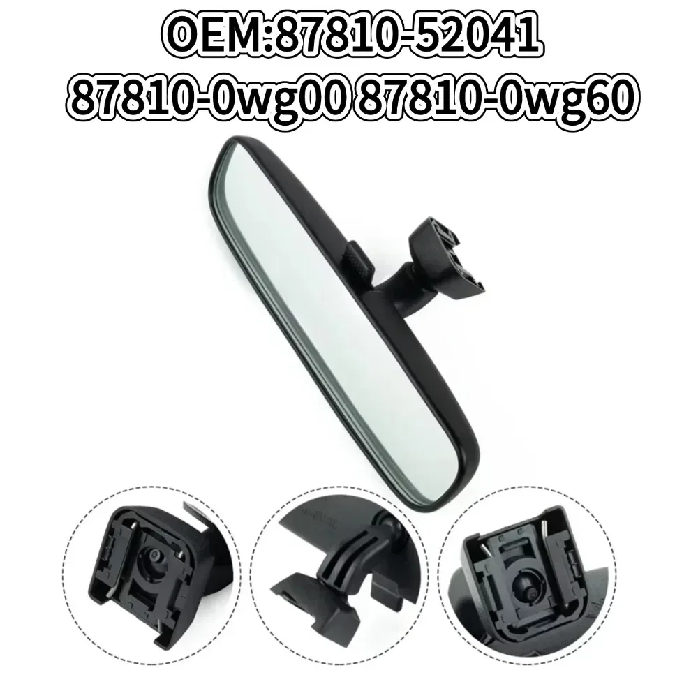 

Внутреннее зеркало заднего вида с держателем для Toyota для Yaris Corolla 87810-52041 # Универсальные зеркала заднего вида, автомобильные аксессуары
