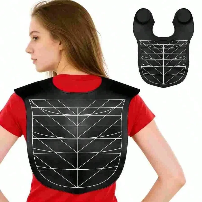 Premium Silicone Waterproof Barber Cape With Adjustable Buckle, Anti Hair Stain Easy Clean Hair Cutting Dye Apron, Reusable Salon Hairstyling Accessory For Hairdressers & At-Home Hair Styling