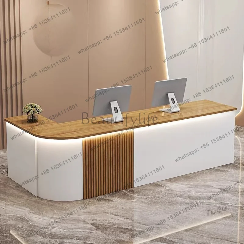 PG Simple Executive Reception Desks Unique Luxury Best Minimalist Reception Desks Design Modern Escritorio Commercial Furniture