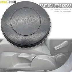 Black Front Seat Recline Knob Adjust Handle 1J0881671 For VW Beetle Bora Caddy EOS Golf Jetta Passat Polo Touran Car Accessories