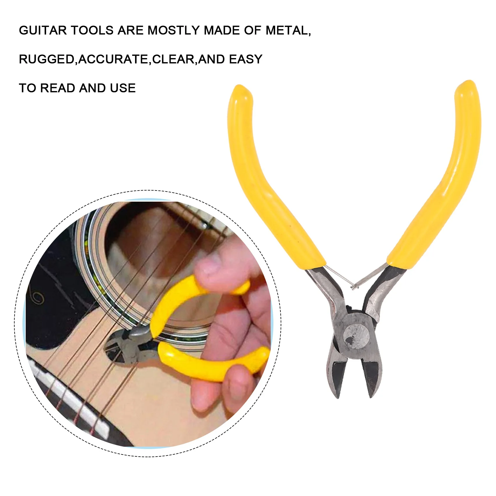 Nouveau 26 pièces Kit d'outils d'entretien de réparation de guitare, Kit d'outils de nettoyage d'entretien de guitare pour guitare ukulélé basse mandoline Banjo