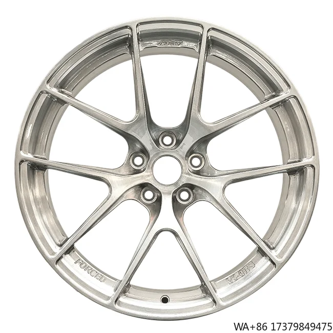 

Forged Aluminum Alloy Wheel Hub 5*112 Brushed Silver 19-21 Inch for Sport and Luxury Passenger Cars and Off-Road Vehicles