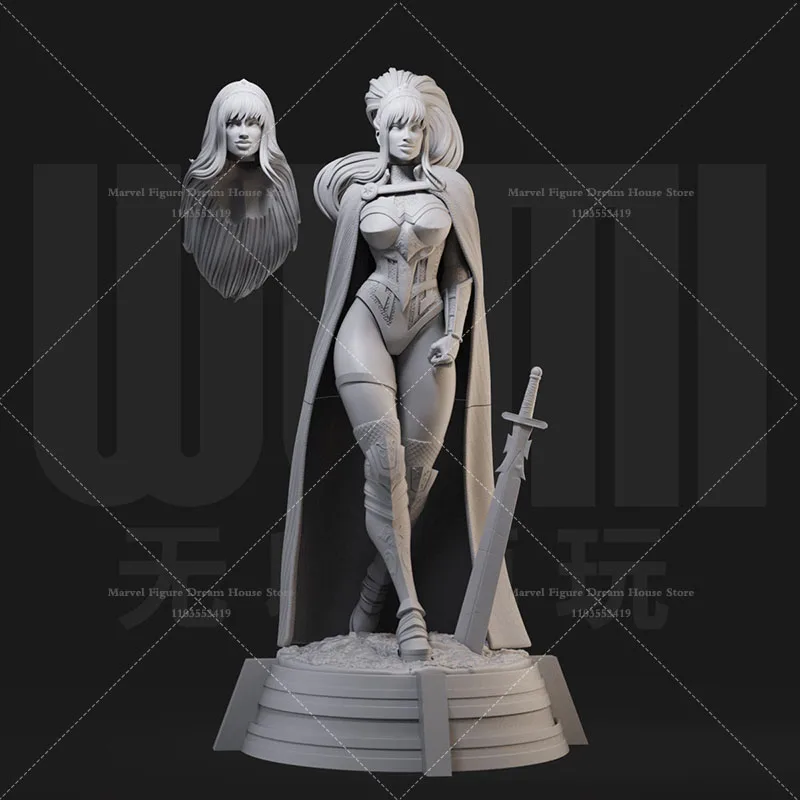 1/24 1/18 Scale Covert Assassination Tactics Talia New Generation Leader‌ Yara DIY Self-assembled 3D Resin Un-panited Doll White
