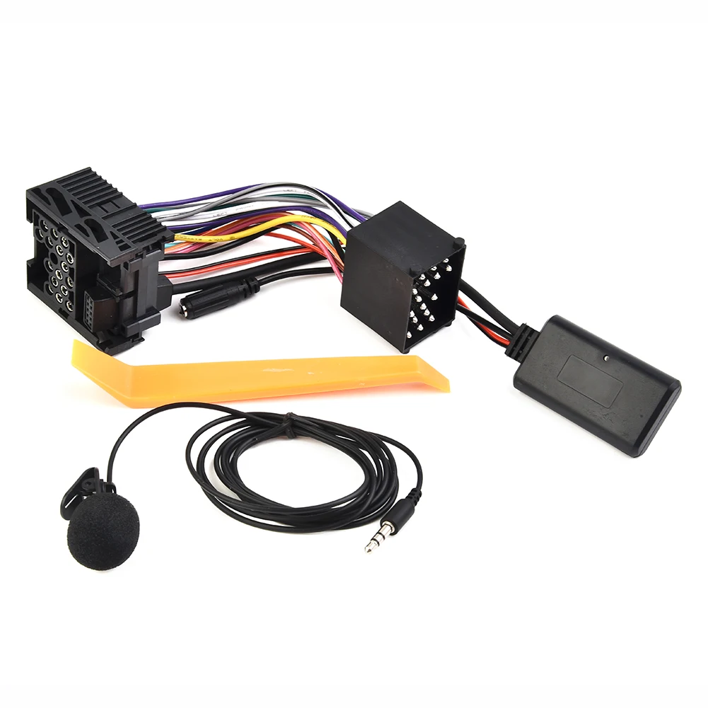 

AUX IN Cable Adapter with Integrated Microphone For For For For Seamless Connection to E46 3 Series CD Players