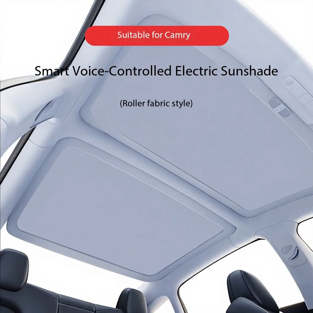 Electric Sunshade Sunroof Retractable Panoramic Sunroof Heat Insulation and Sun protection Modified Canopy