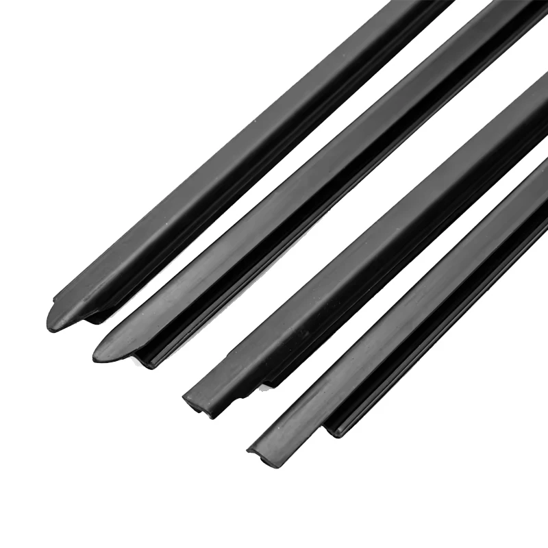 Picture 6: 4Pcs Window Rubber Trim For Dodge Ram 1500/2500/3500/4500/5500 2009-2021 Weatherstrip Seal Strips Rubber Moulding 55112376AH