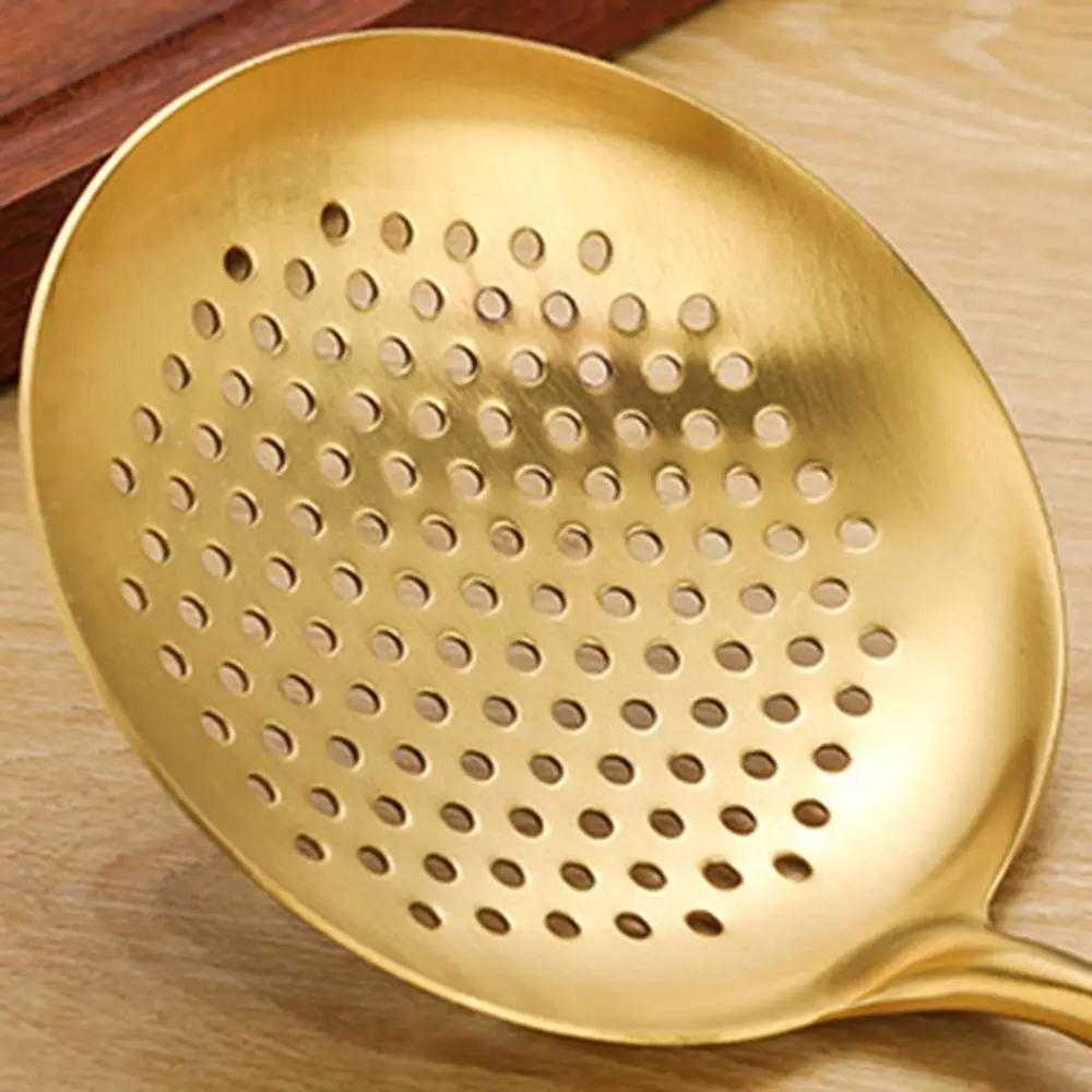Nonstick Gold Rice Spoon Cooking Tools Tableware Kitchen Utensils Strainer Spoon Soup Ladle Spatula Fried Shovel Turners