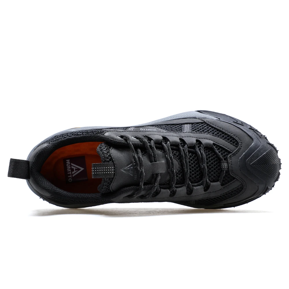 Picture 4: HUMTTO Men's Outdoor Summer Anti-slip Hiking Shoes Wear-resistant Mountain Climbing Sneakers Breathable Trekking Boots for Man