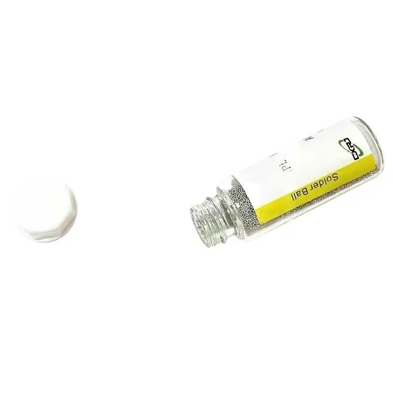 High Precision BGA Solder Spheres 1 Bottle 0.2mm-0.76mm 10 Size Options for Professional BGA Rework