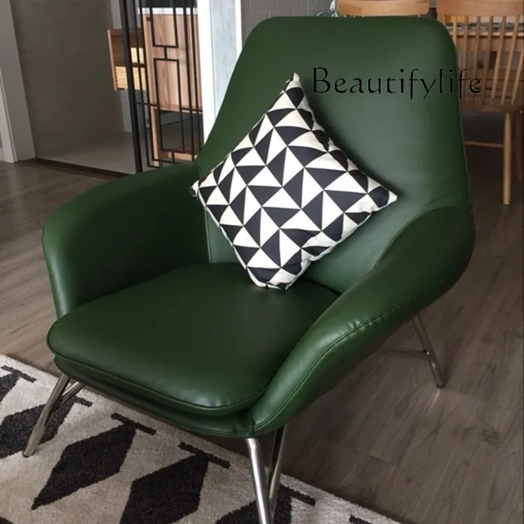 Nordic designer single leisure sofa living room balcony creative reception negotiation chair